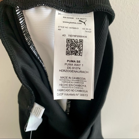 Sunmi X PUMA classics ribbed mini skirt black - Picture 10 of 14